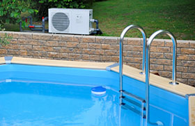Pompe à chaleur piscine horizontale